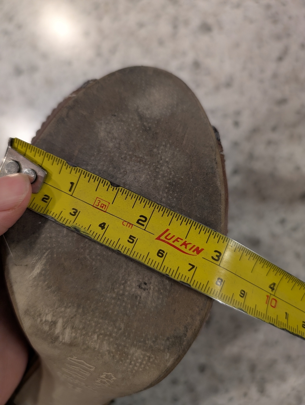 Chanii B Size 5 Platform Heels Leather Snakeskin Metallic Strappy Heeled Sandals - Picture 12 of 12